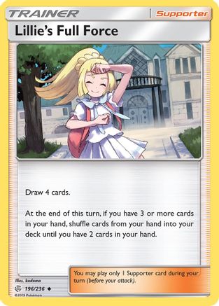 Lillie's Full Force (196/236) [Sun & Moon: Cosmic Eclipse]-1