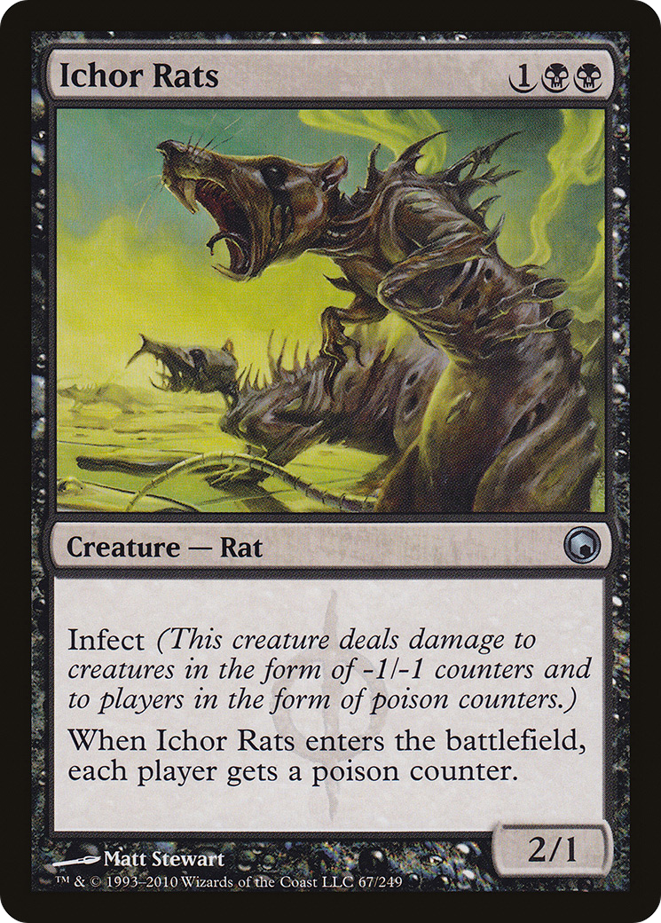 Ichor Rats [Scars of Mirrodin]-1