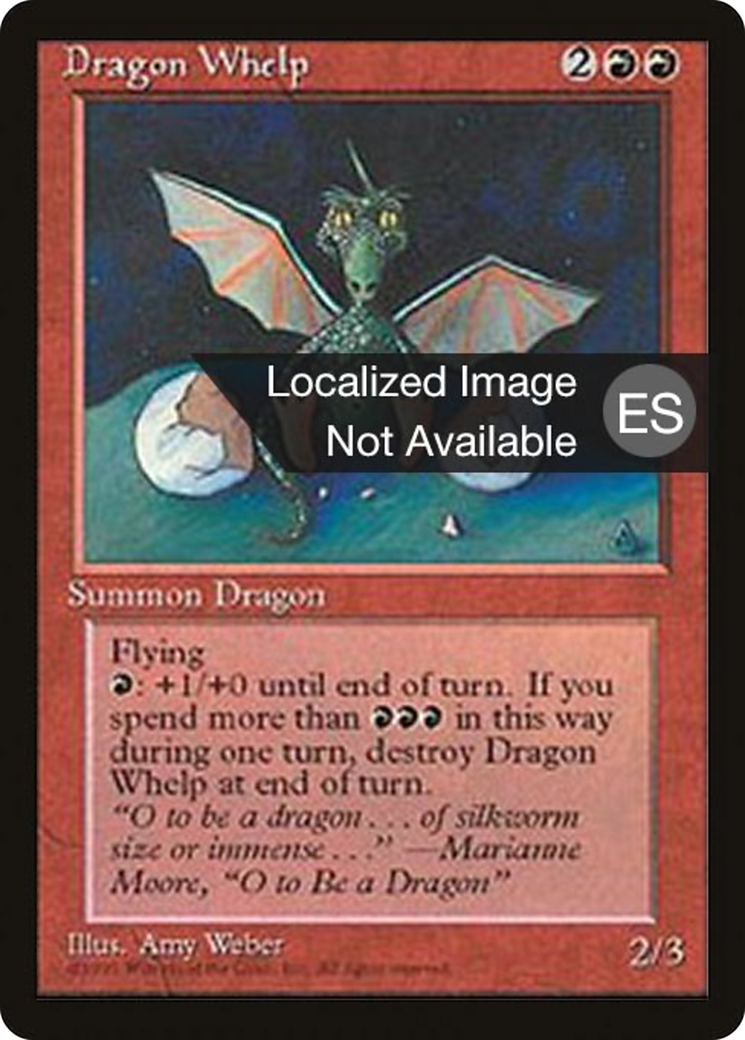 Dragon Whelp [Fourth Edition Foreign Black Border]-1
