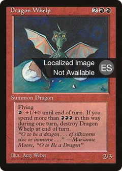Dragon Whelp [Fourth Edition Foreign Black Border]-1
