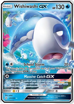 Wishiwashi GX (63/236) [Sun & Moon: Cosmic Eclipse]-1