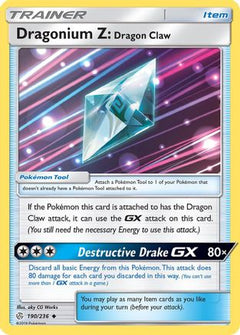 Dragonium Z: Dragon Claw (190/236) [Sun & Moon: Cosmic Eclipse]-1