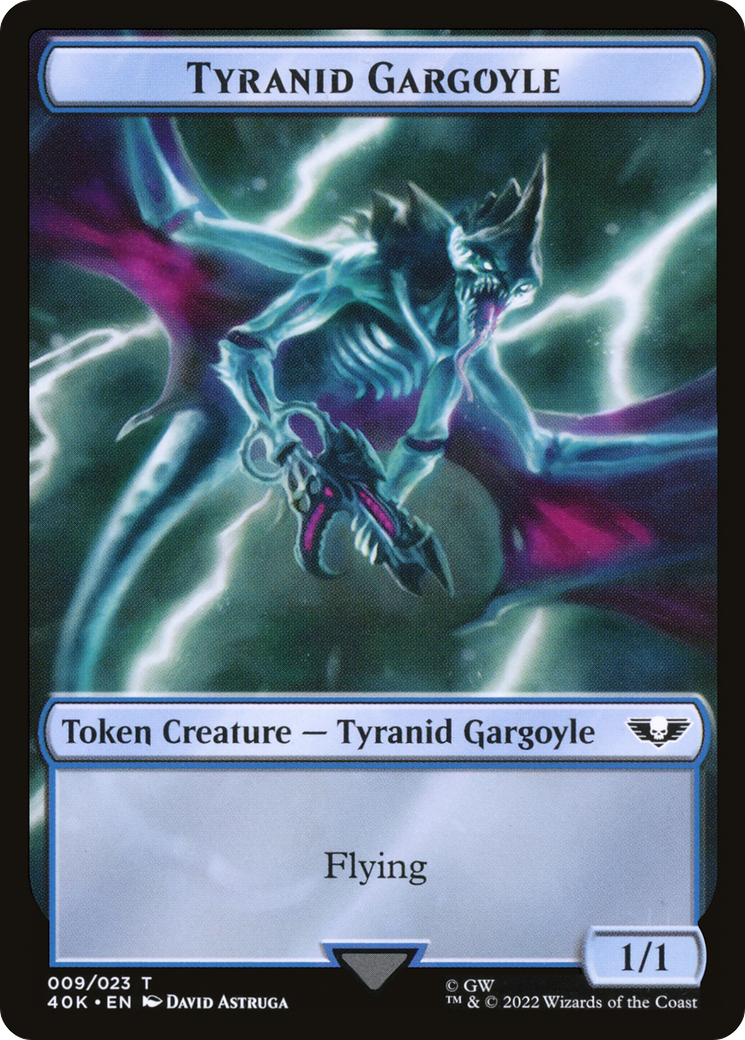 Tyranid Gargoyle (T40K-009) - Warhammer 40,000 Tokens-1
