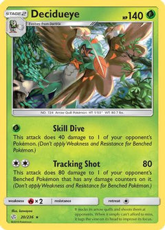 Decidueye (20/236) [Sun & Moon: Cosmic Eclipse]-1