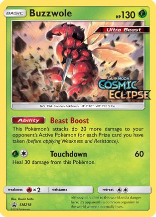 Buzzwole (SM218) [Sun & Moon: Black Star Promos]-1