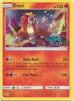 Entei (SM219) (Staff Prerelease Promo) [Sun & Moon: Black Star Promos]-1