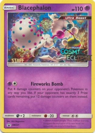 Blacephalon (SM221) (Staff Prerelease Promo) [Sun & Moon: Black Star Promos]-1