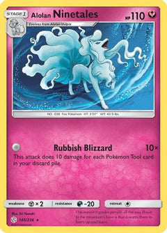 Alolan Ninetales (145/236) [Sun & Moon: Cosmic Eclipse]-1