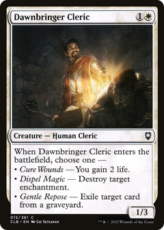 Dawnbringer Cleric [Commander Legends: Battle for Baldur's Gate]-1