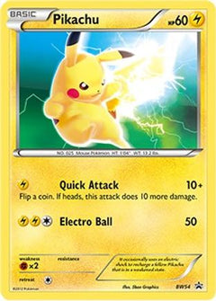 Pikachu (BW54) [Black & White: Black Star Promos]-1