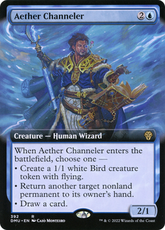 Aether Channeler (Extended Art) [Dominaria United]-1