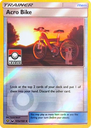 Acro Bike (123a/168) (League Promo) [Sun & Moon: Celestial Storm]-1