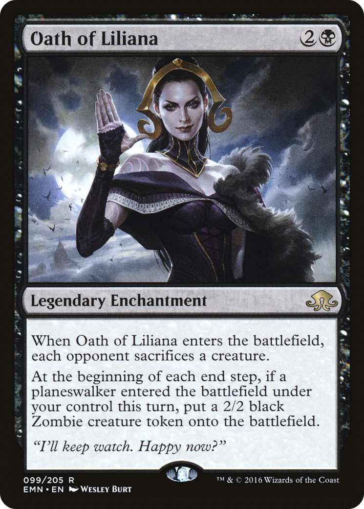 Oath of Liliana [Eldritch Moon]-1