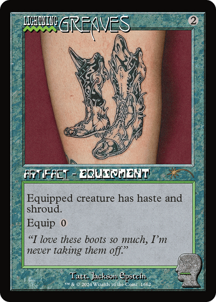 Lightning Greaves (SLD-1662) - Secret Lair Drop Foil-1