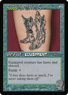 Lightning Greaves (SLD-1662) - Secret Lair Drop Foil-1