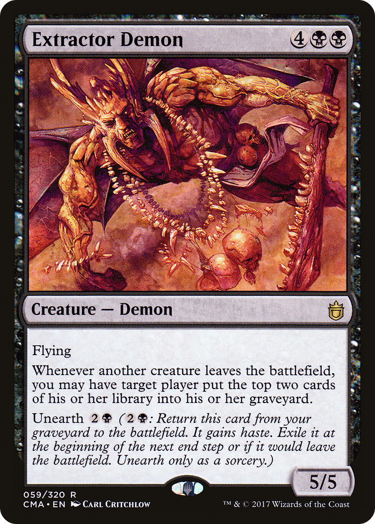 Extractor Demon [Commander Anthology]-1