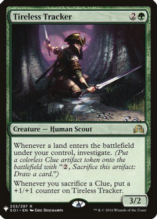 Tireless Tracker (LIST-233) - The List Reprints-1