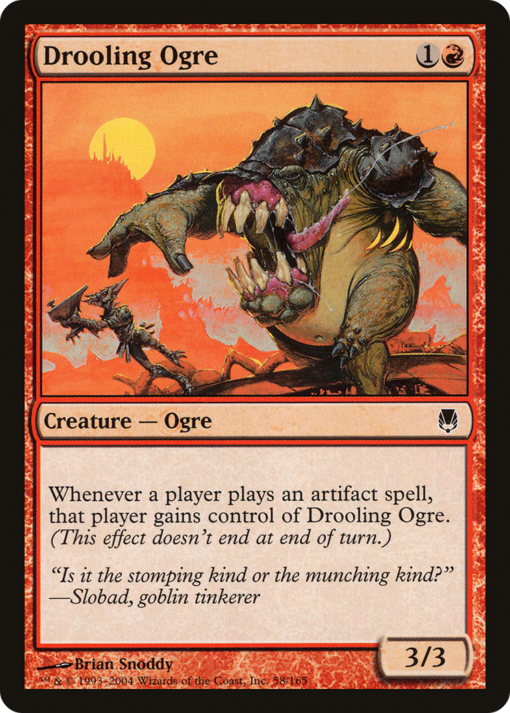 Drooling Ogre [Darksteel]-1