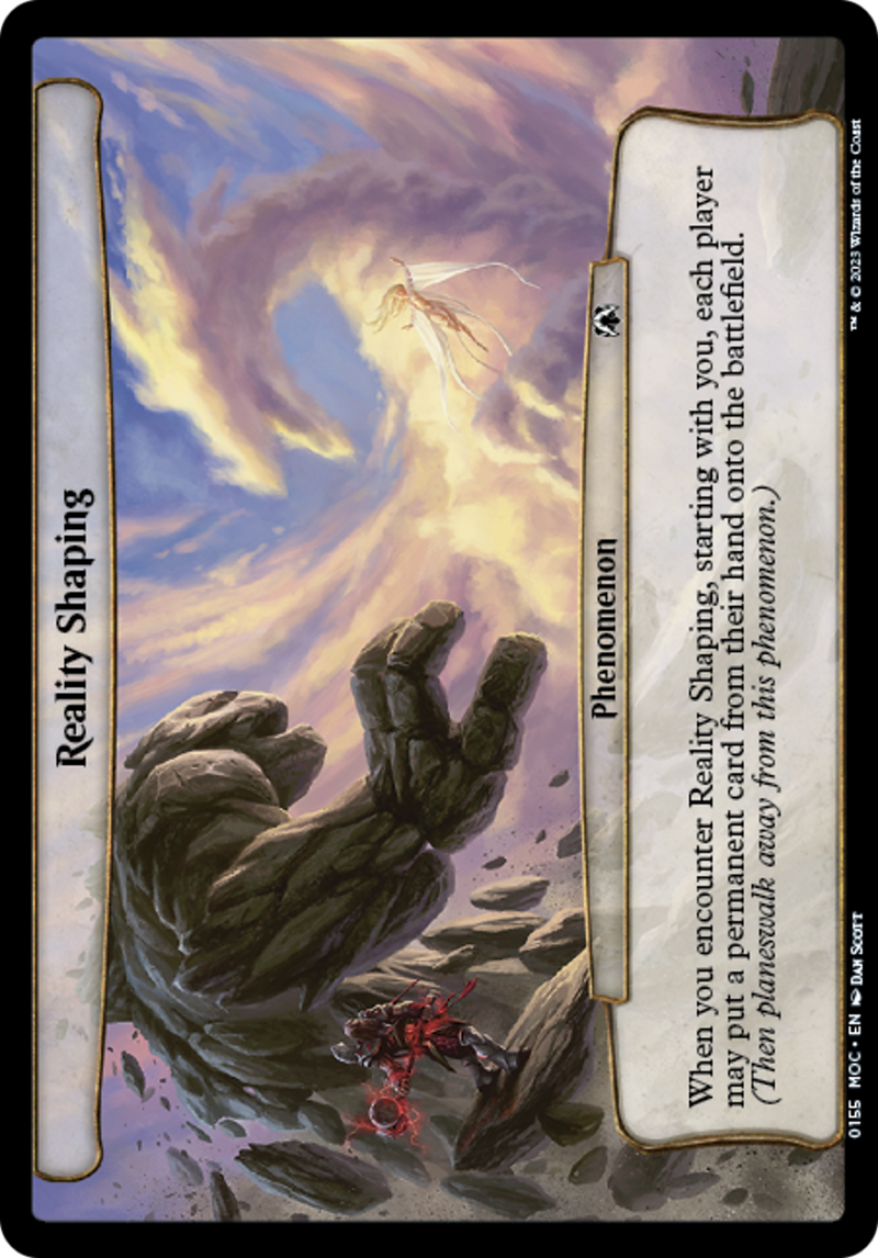 Reality Shaping [March of the Machine Commander]-1