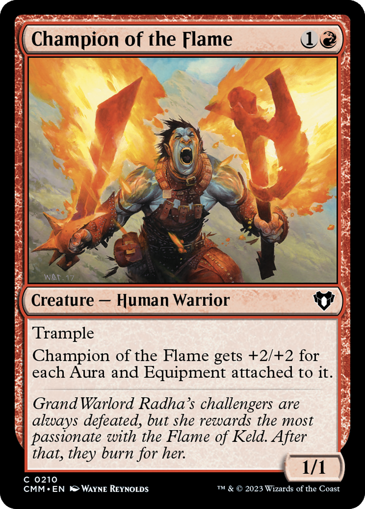 Champion of the Flame [Commander Masters]-1