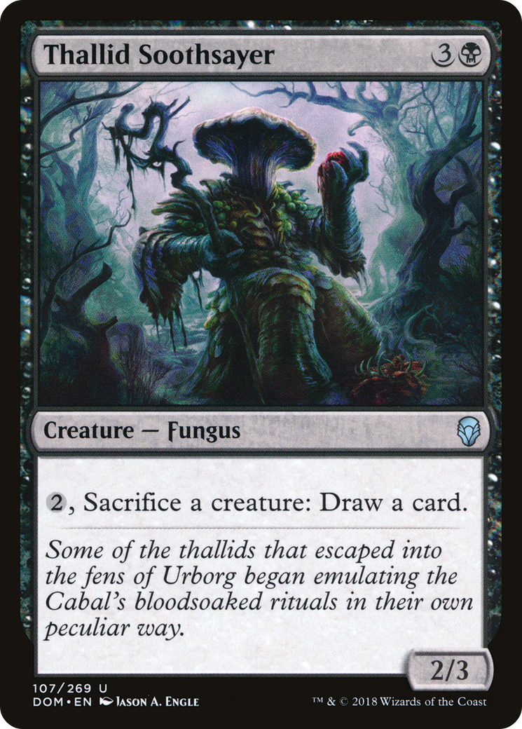 Thallid Soothsayer [Dominaria]-1
