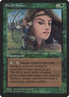Elvish Hunter (Susan Van Camp) [Fallen Empires]-1