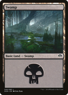 Swamp (40) [Duel Decks: Speed vs. Cunning]-1
