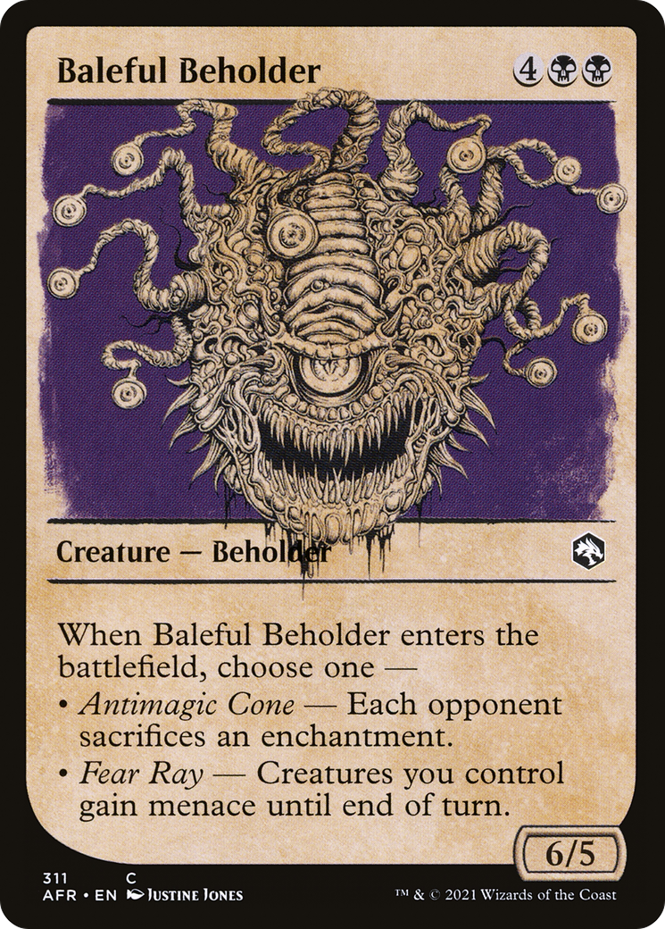 Baleful Beholder (Showcase) [Dungeons & Dragons: Adventures in the Forgotten Realms]-1