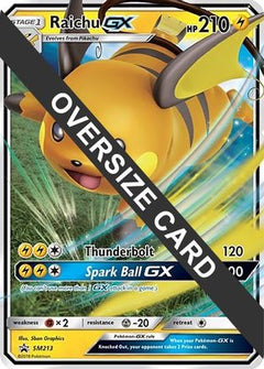 Raichu GX (SM213) (Jumbo Card) [Sun & Moon: Black Star Promos]-1