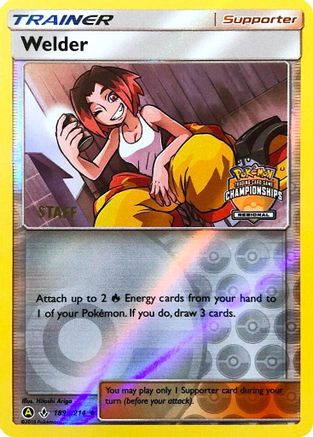 Welder 189a/214  - Reverse Holofoil League & Championship Cards - Promo-1