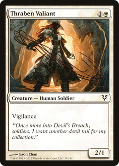 Thraben Valiant [Avacyn Restored]-1