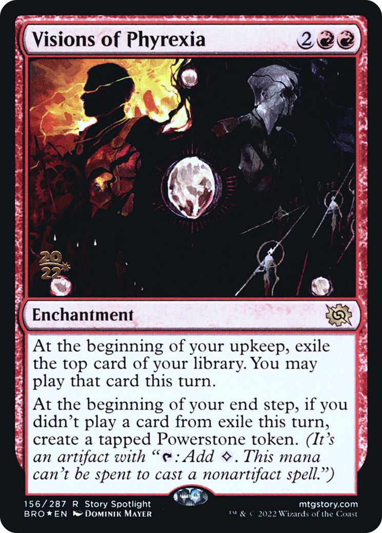 Visions of Phyrexia (PRE-156) - The Brothers' War Promos Foil-1