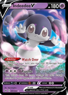 Indeedee V (091/202) [Sword & Shield: Base Set]-1