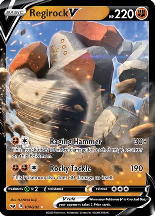 Regirock V (104/202) [Sword & Shield: Base Set]-1