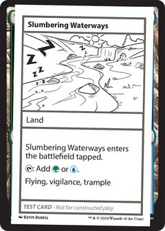 Slumbering Waterways [Mystery Booster 2 Playtest Cards]-1