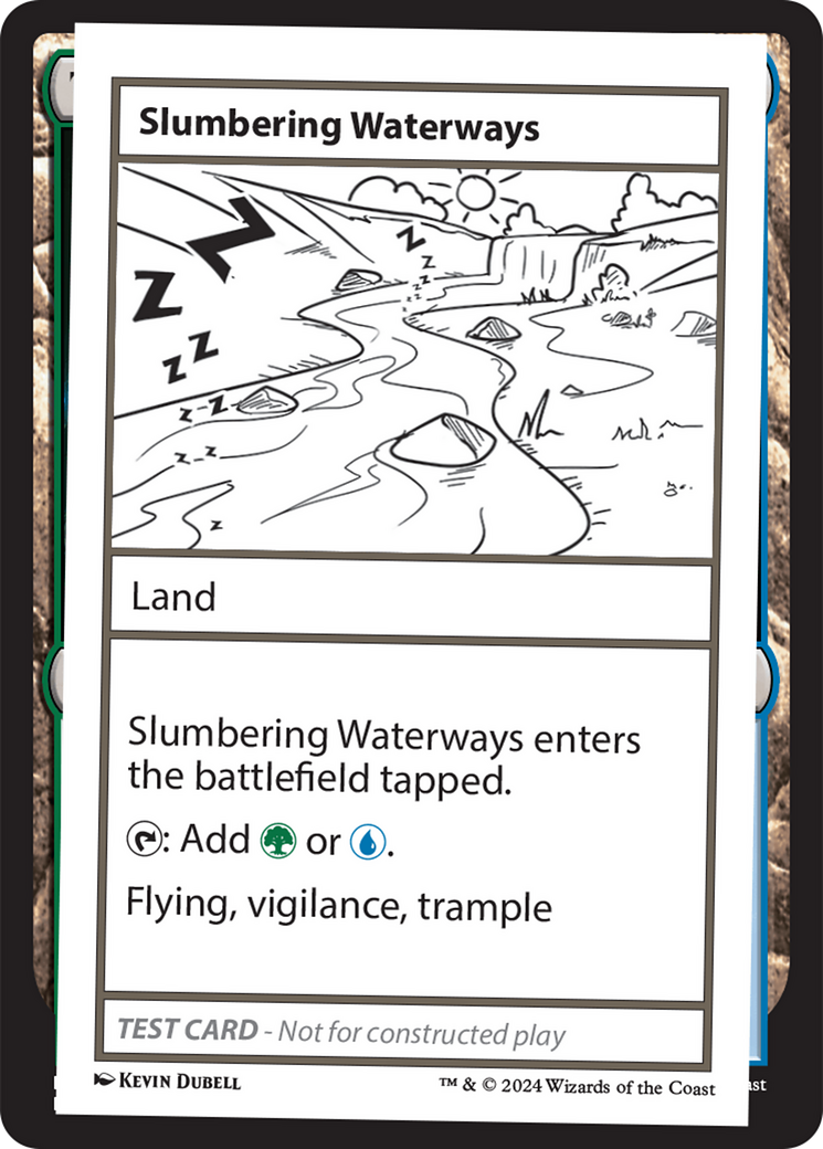 Slumbering Waterways [Mystery Booster 2 Playtest Cards]-1