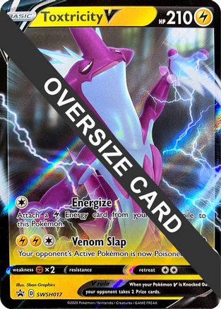 Toxtricity V (SWSH017) (Jumbo Card) [Sword & Shield: Black Star Promos]-1