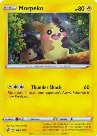 Morpeko (SWSH012) [Sword & Shield: Black Star Promos]-1