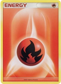 Fire Energy (2007 Unnumbered D P Style) [League & Championship Cards]-1