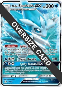 Alolan Sandslash GX (SM236) (Jumbo Card) [Sun & Moon: Black Star Promos]-1