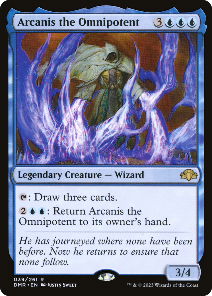 Arcanis the Omnipotent [Dominaria Remastered]-1