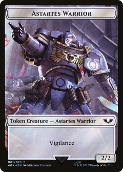 Astartes Warrior (T40K-01★) - Warhammer 40,000 Tokens Foil-1