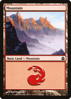 Mountain (313) [Commander 2011]-1