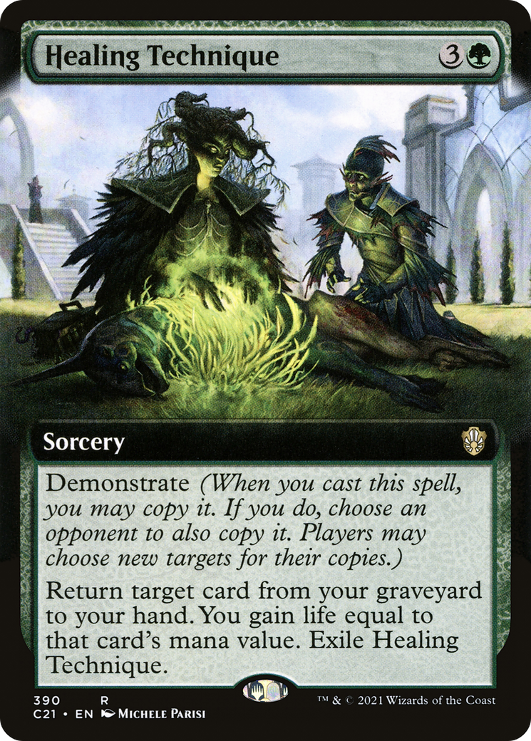 Healing Technique (Extended Art) [Commander 2021]-1