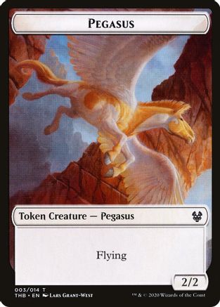 Pegasus // Satyr Double-Sided Token [Theros Beyond Death Tokens]-3
