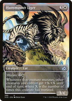 Huntmaster Liger (Showcase) [Ikoria: Lair of Behemoths]-1