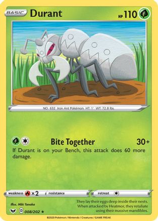 Durant (008/202) [Sword & Shield: Base Set]-1