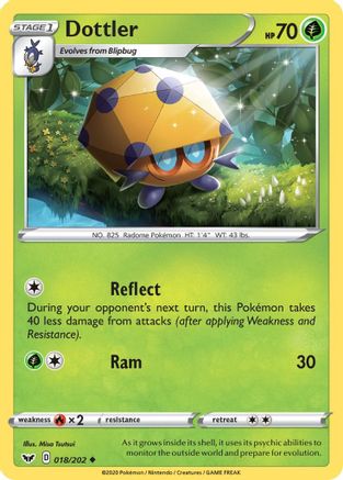Dottler (018/202) [Sword & Shield: Base Set]-1