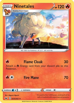 Ninetales (023/202) [Sword & Shield: Base Set]-1