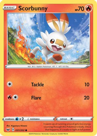 Scorbunny (031/202) [Sword & Shield: Base Set]-1